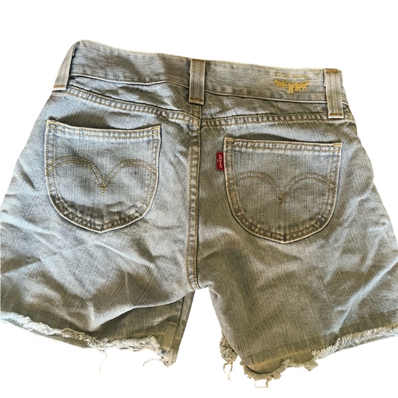 EIC Levi "Slouch" Denim shorts ( size 7 - Picture 4 of 5